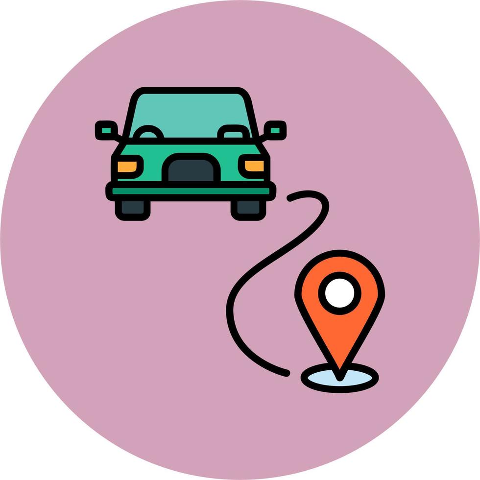 Route Vector Icon