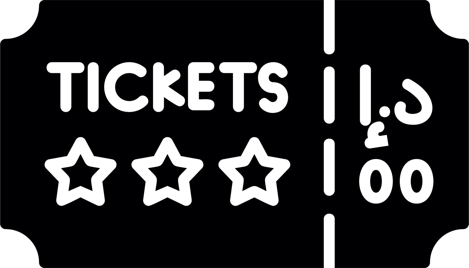 Concert Ticket Vector Icon 20513849 Vector Art at Vecteezy