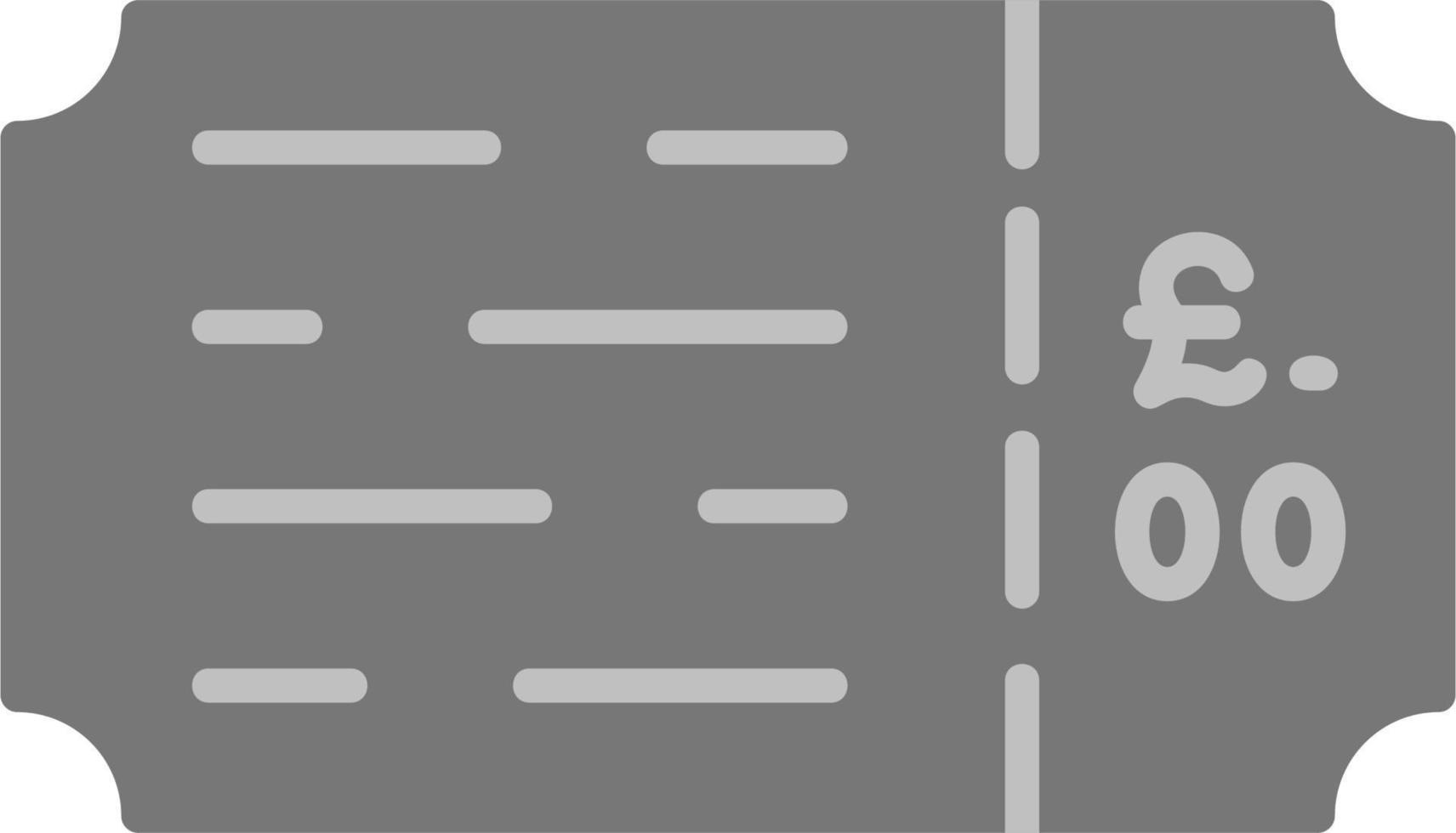 Ticket Vector Icon