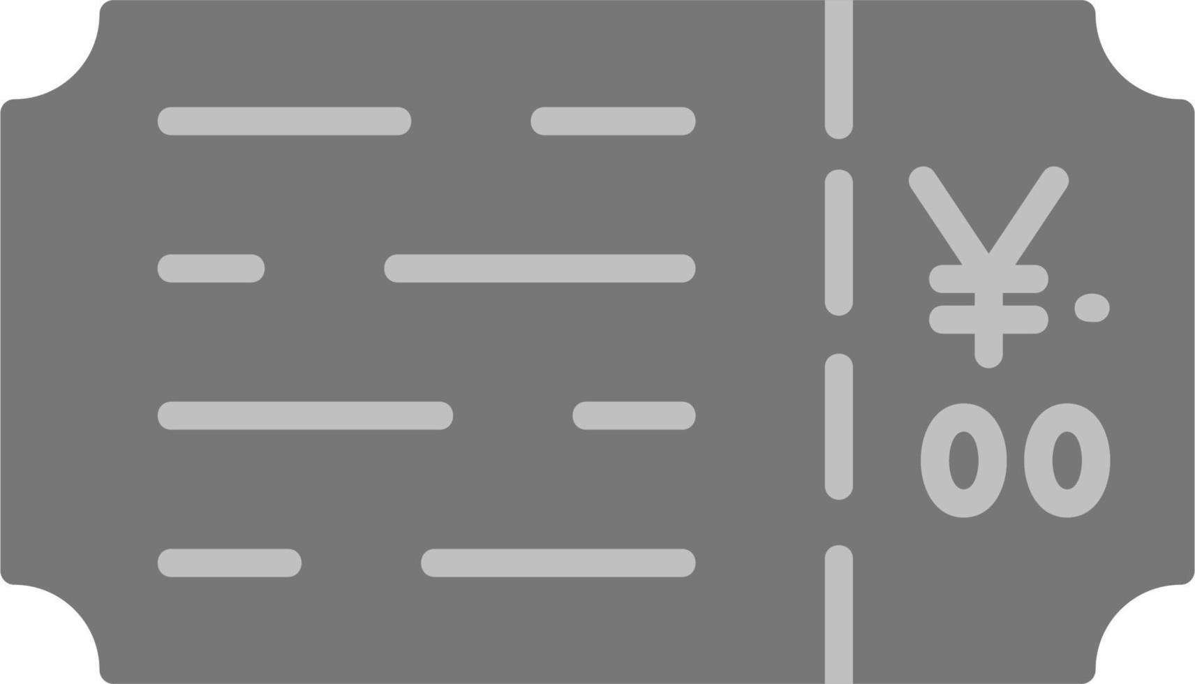 Ticket Vector Icon
