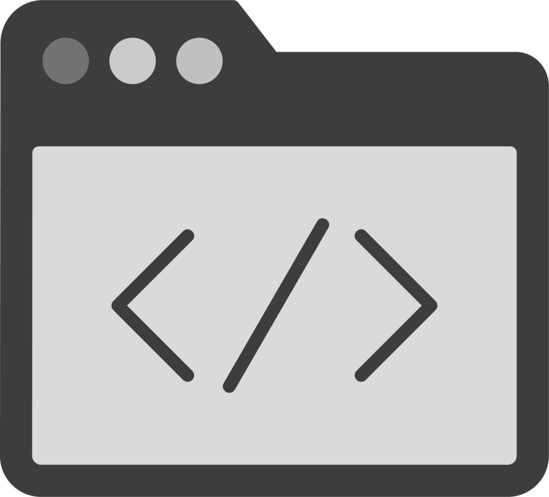 Coding Vector Icon