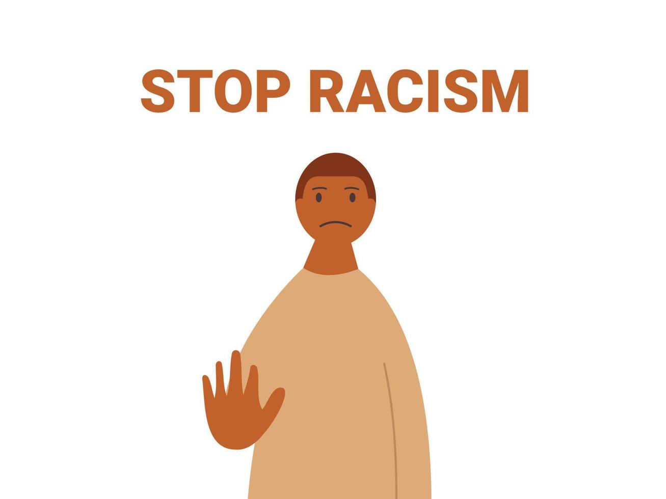 International Day for the Elimination of Racial Discrimination flat design vector