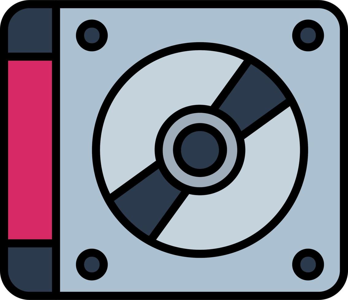 Compact Disk Vector Icon