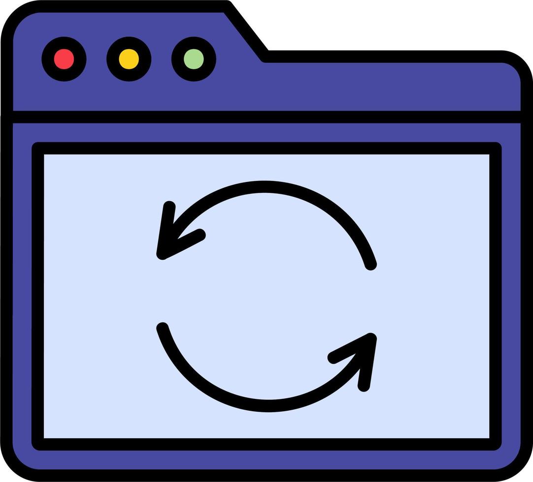 Synchronization Vector Icon