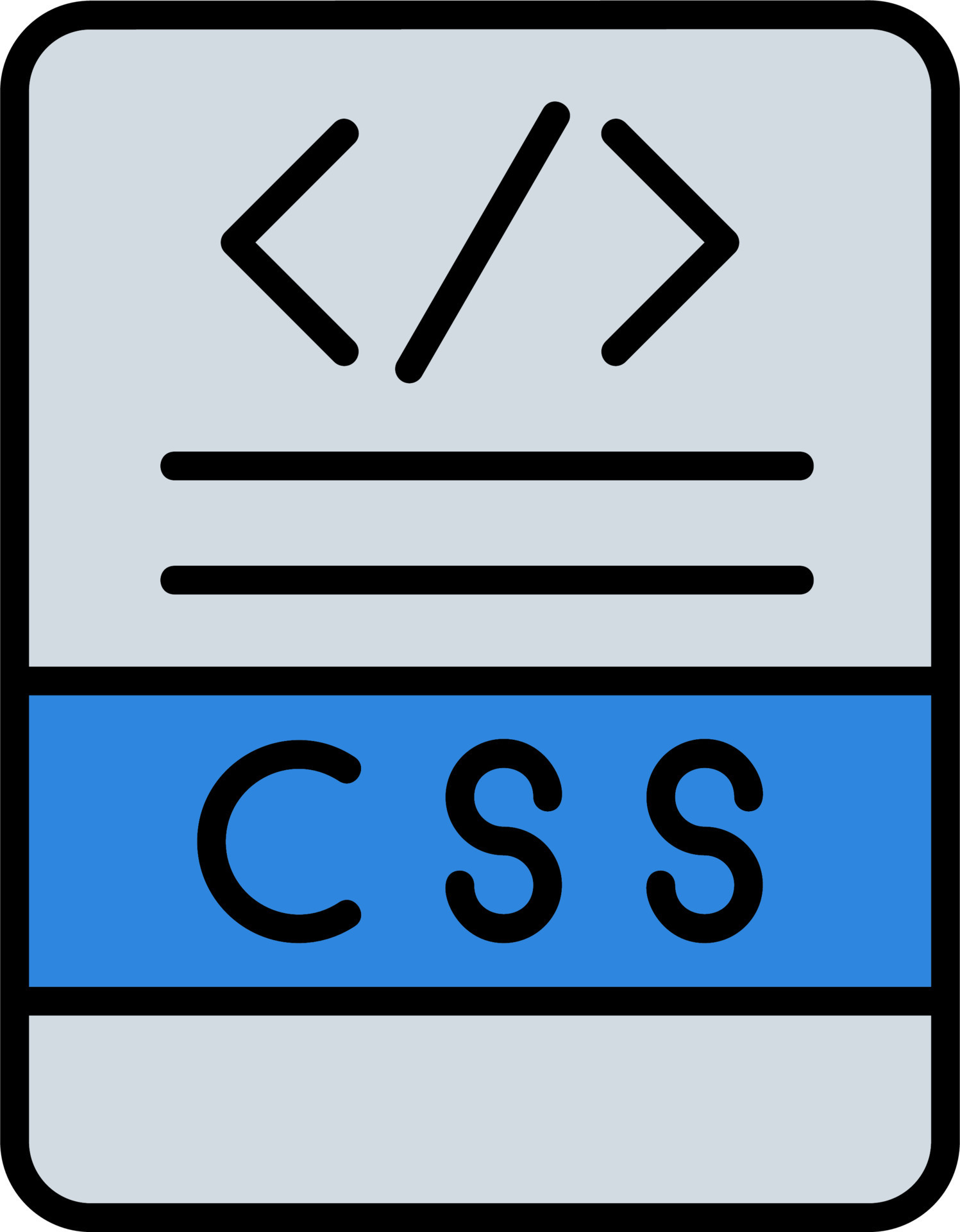 Css Vector Icon 20514454 Vector Art at Vecteezy