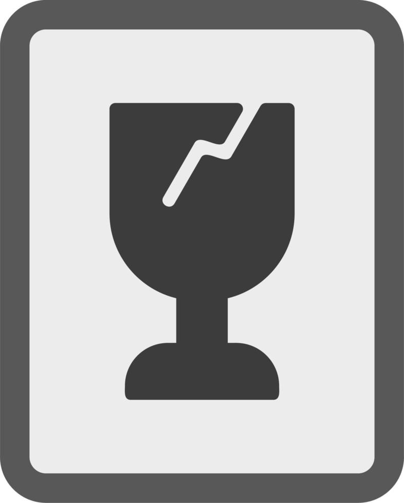 Fragile Vector Icon