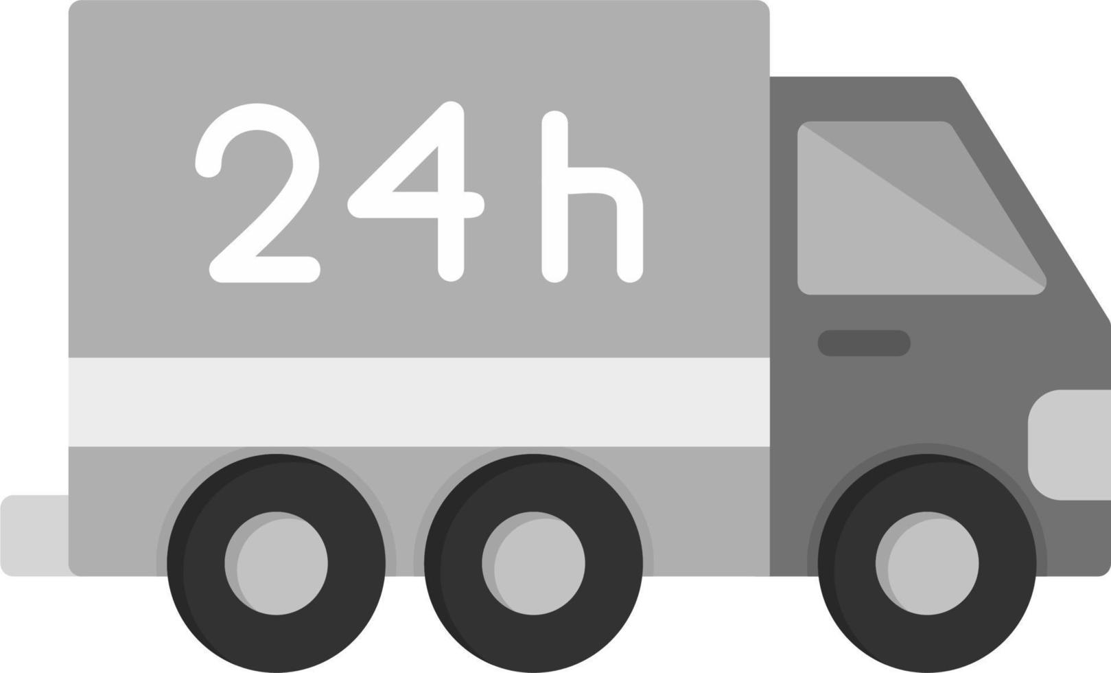 24Hours Delivery Vector Icon