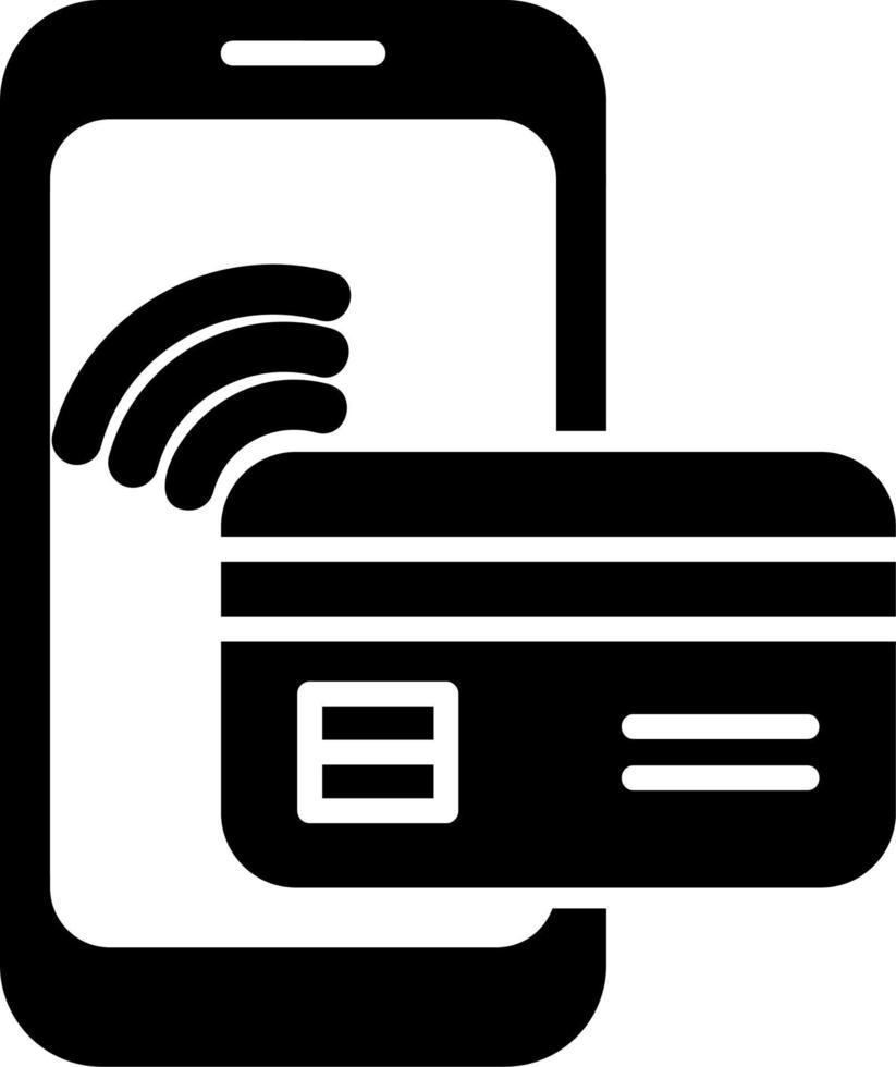 Cashless Payment Vector Icon