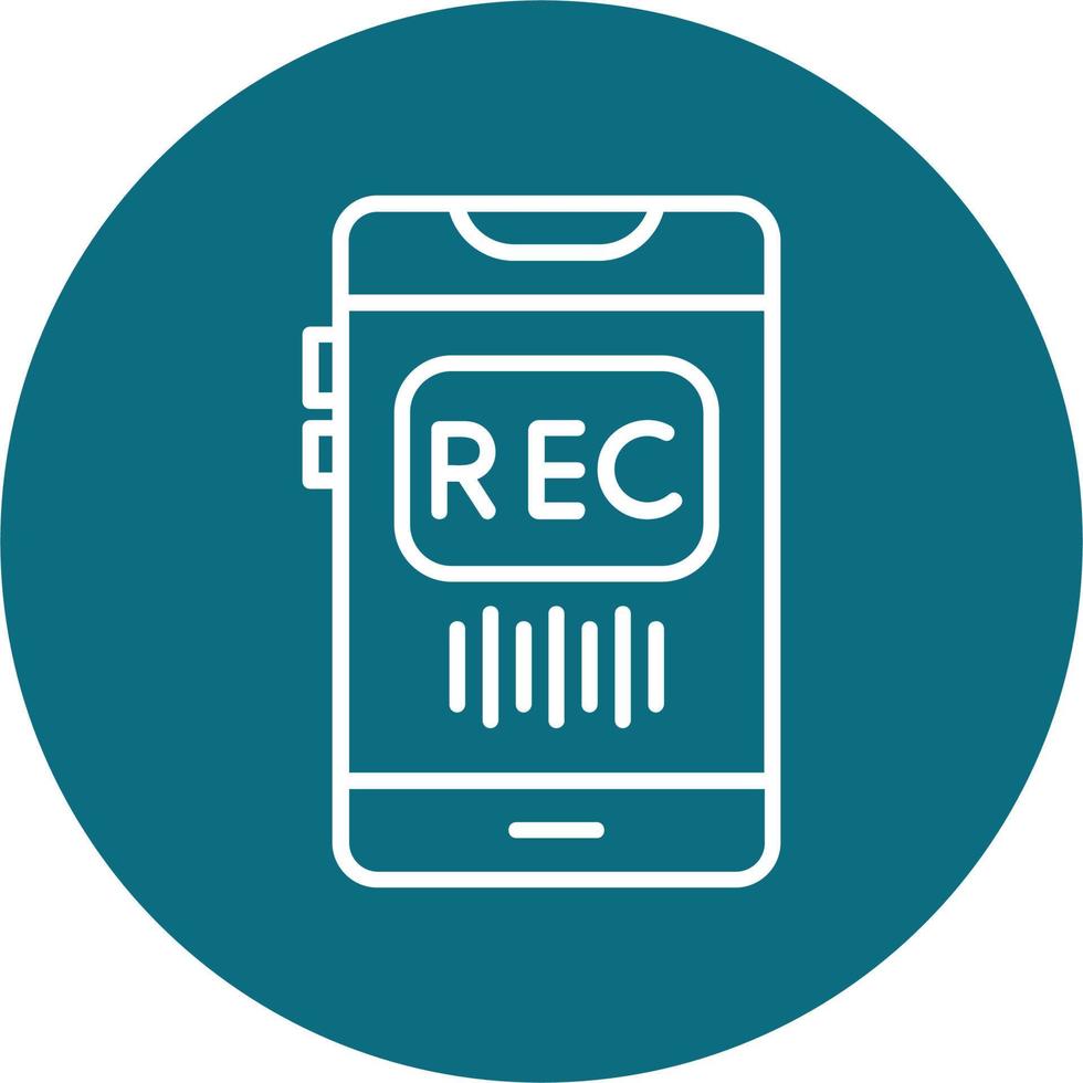 Recorder Vector Icon