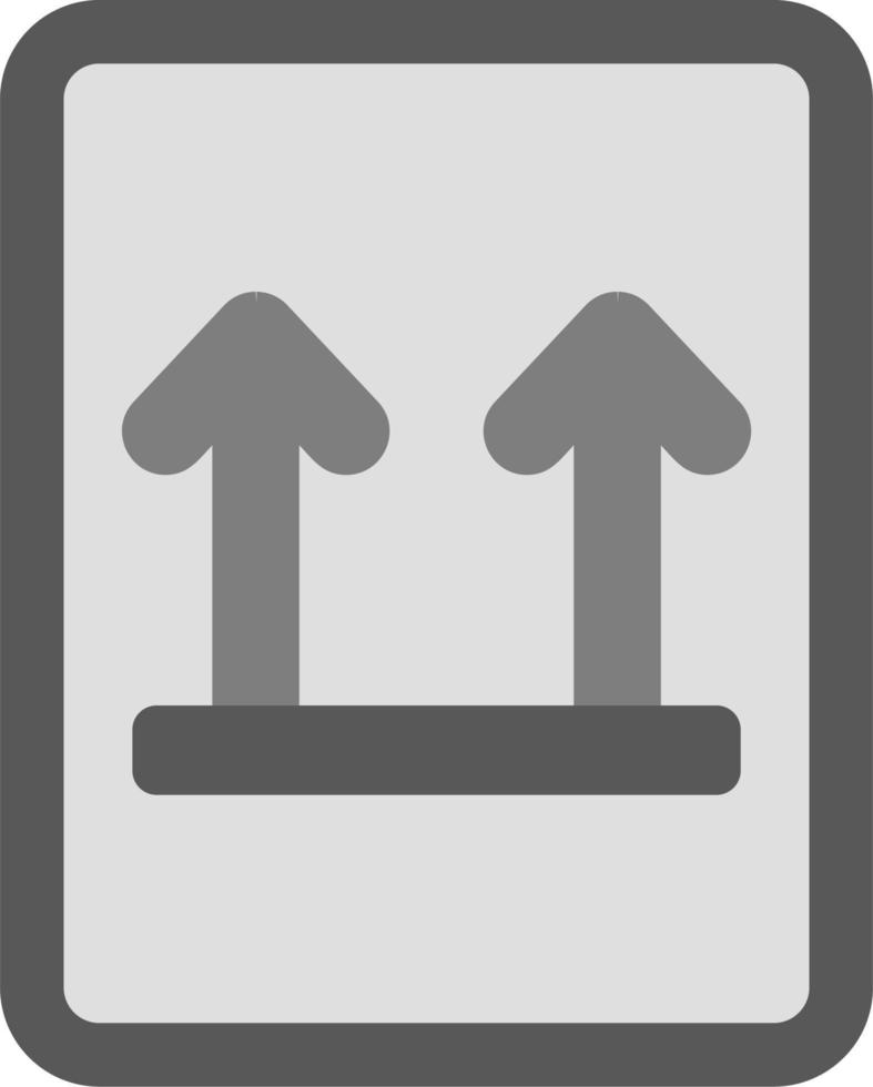 This Side Up Vector Icon