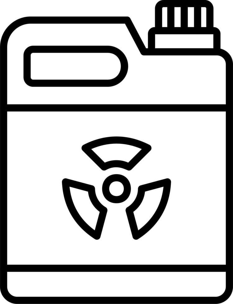 Toxic Vector Icon