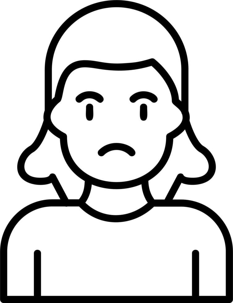 Sad Vector Icon