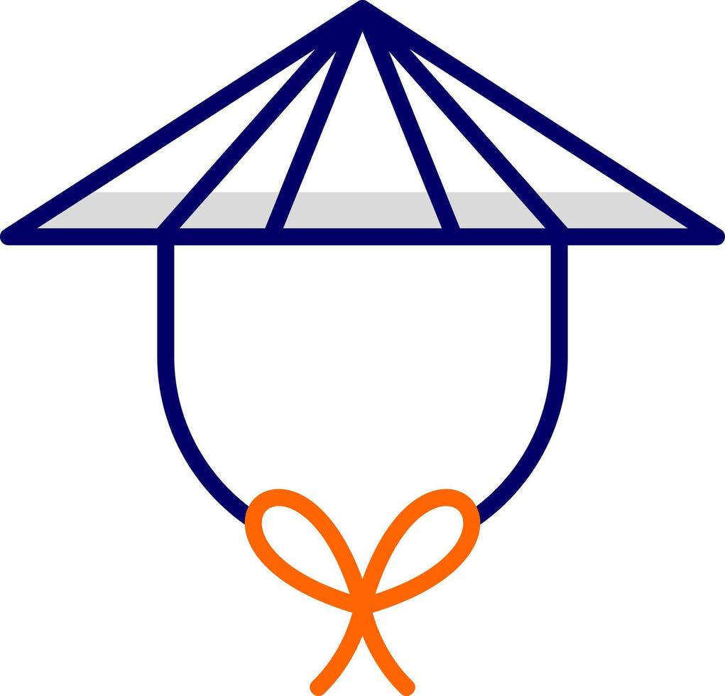 Chinese Hat Vector Icon