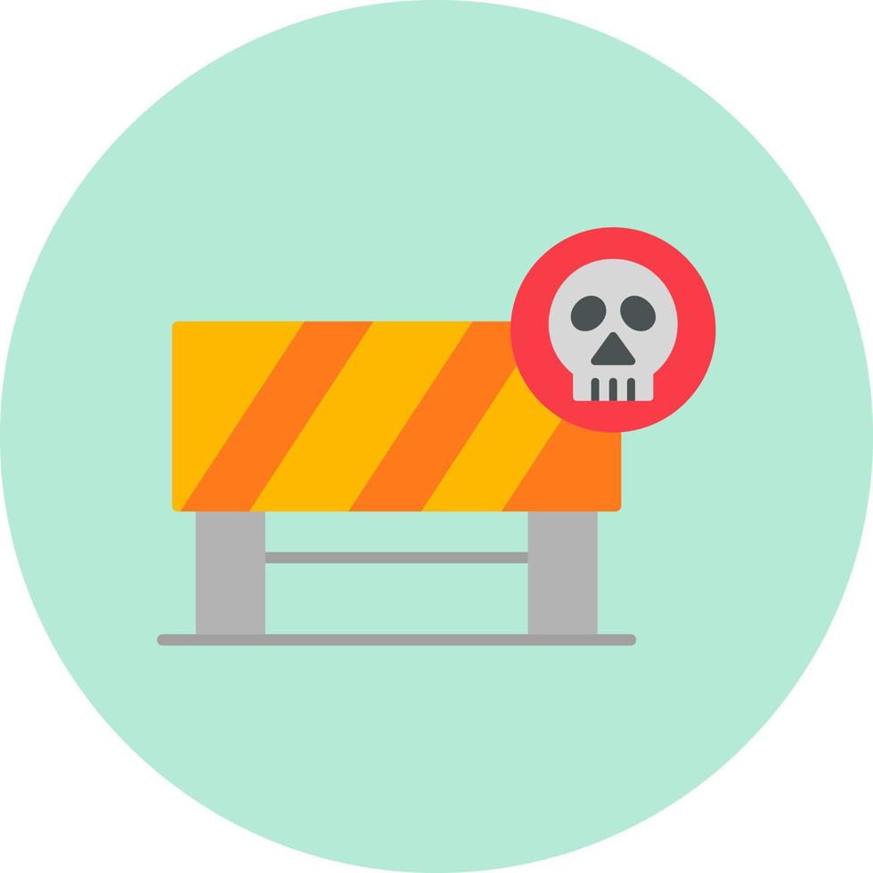 Danger Ahead Vector Icon