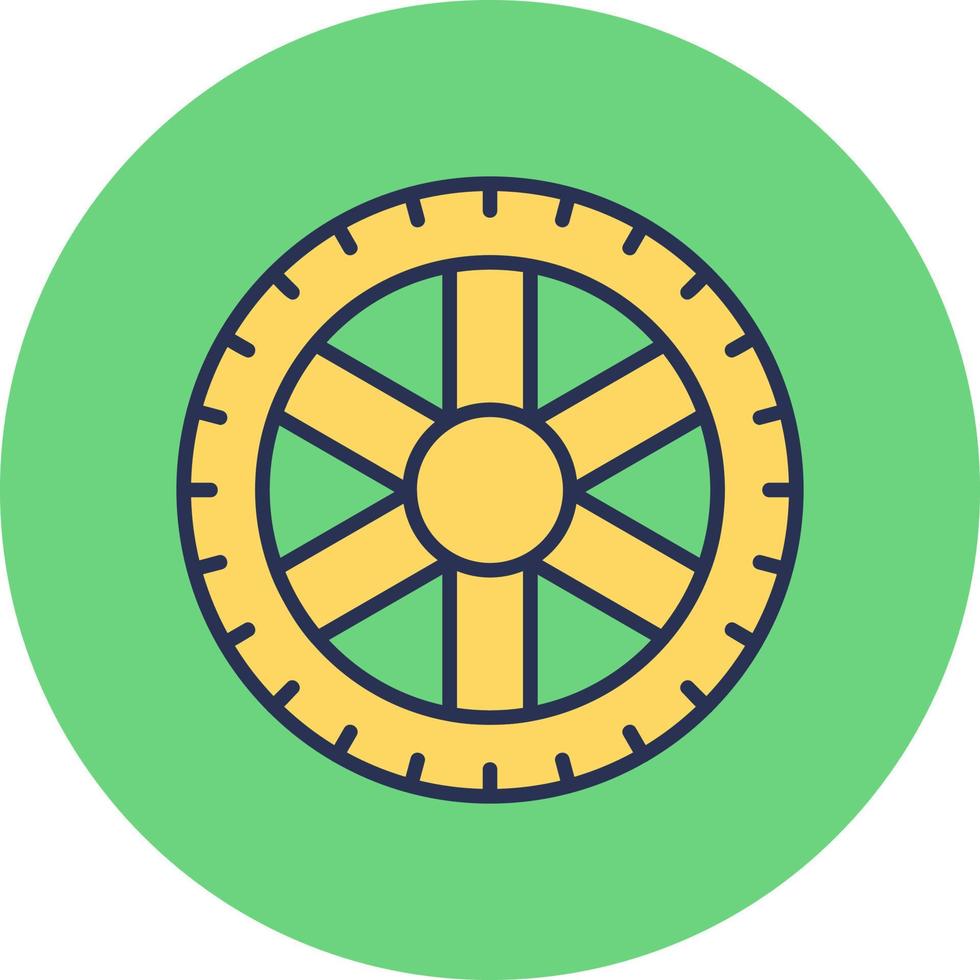 Tire Vector Icon
