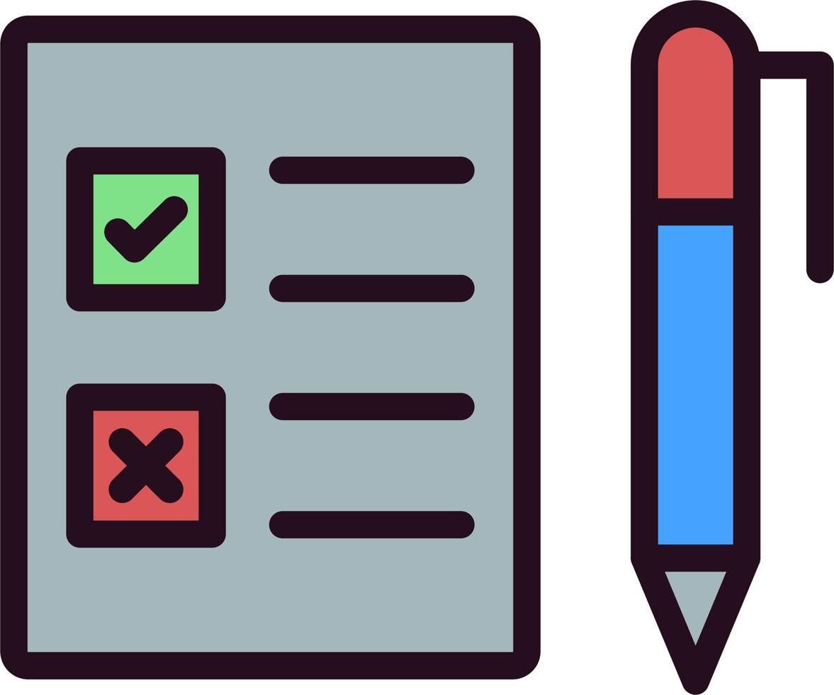 Exam Vector Icon