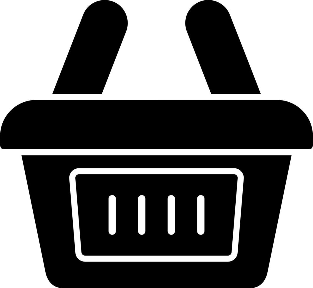 Shopping Basket Vector Icon