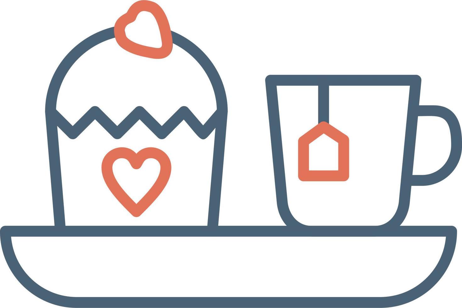 Afternoon Tea Vector Icon