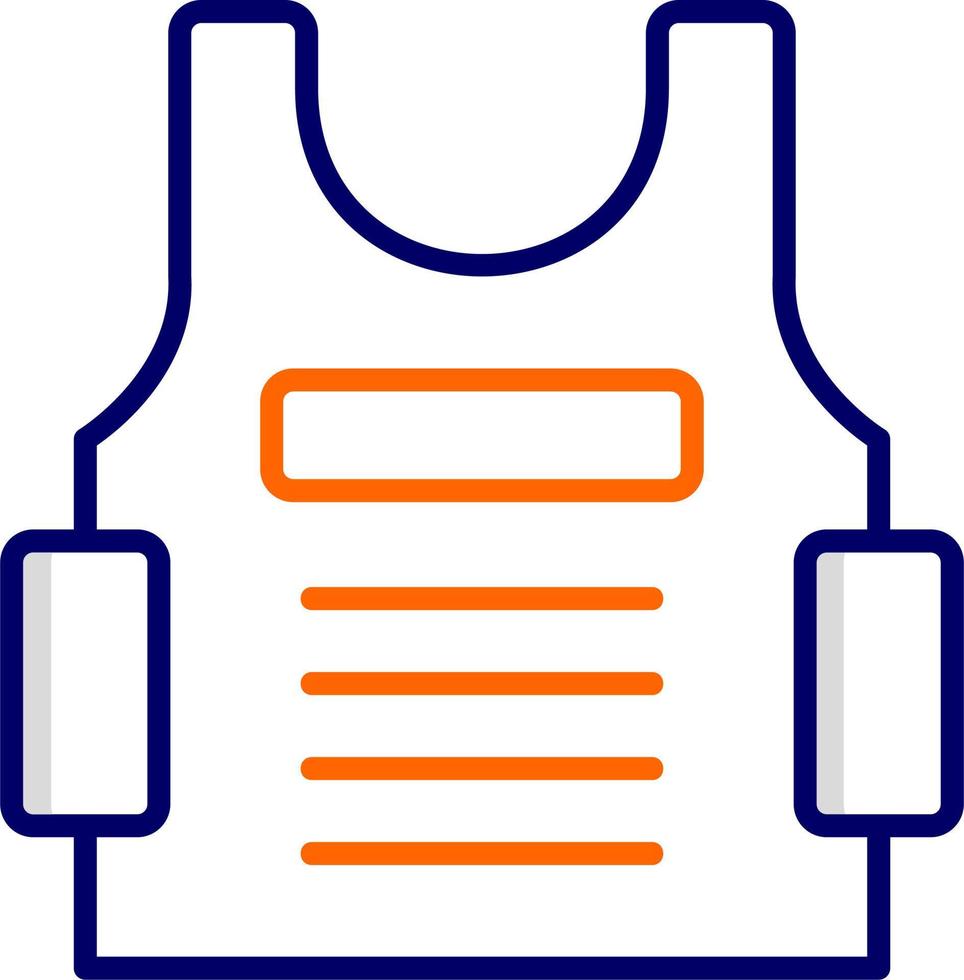 Bulletproof Vest Vector Icon