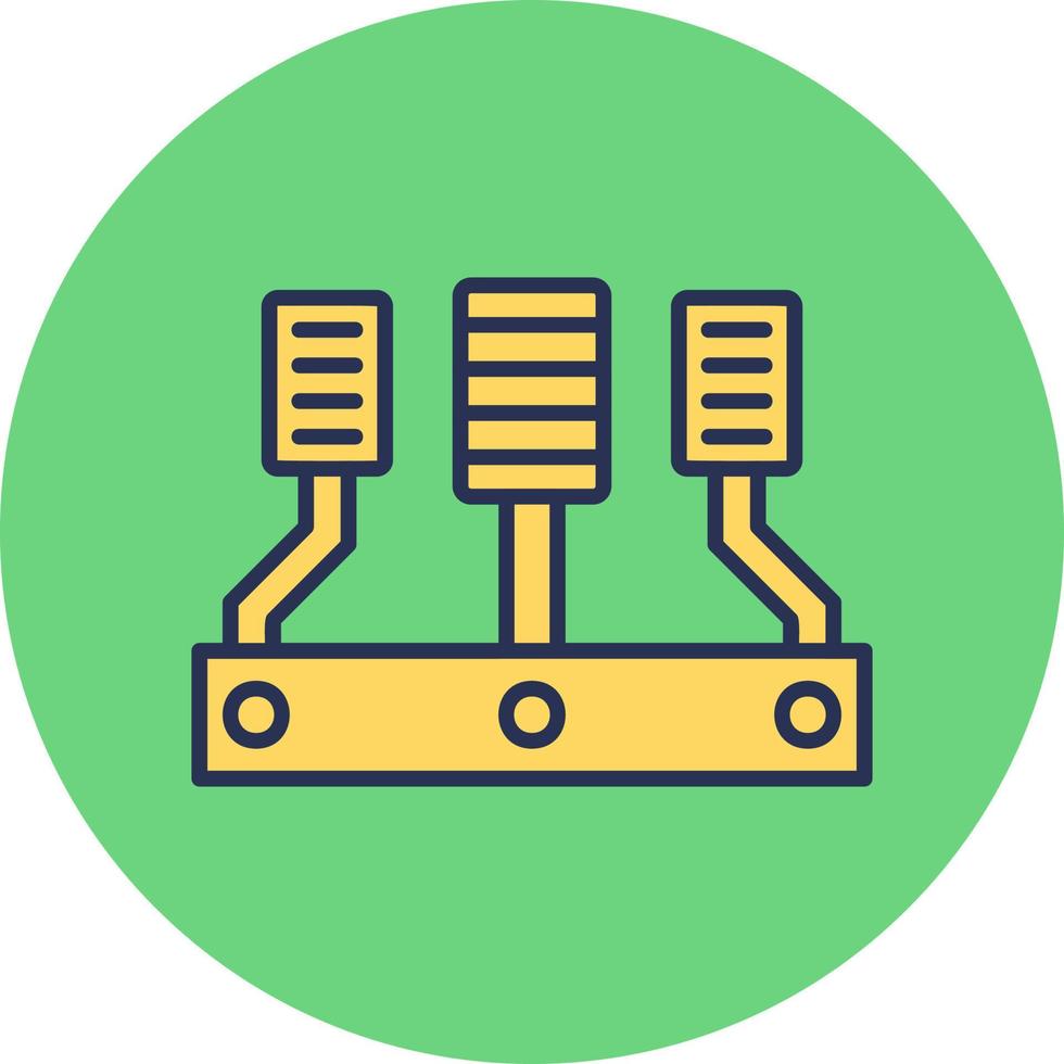 Car Accelerator Vector Icon