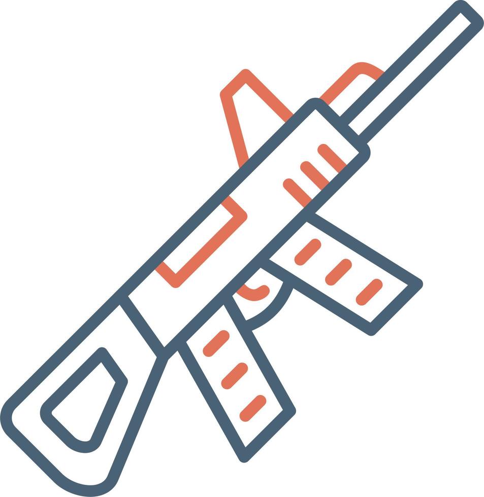 Machine Gun Vector Icon