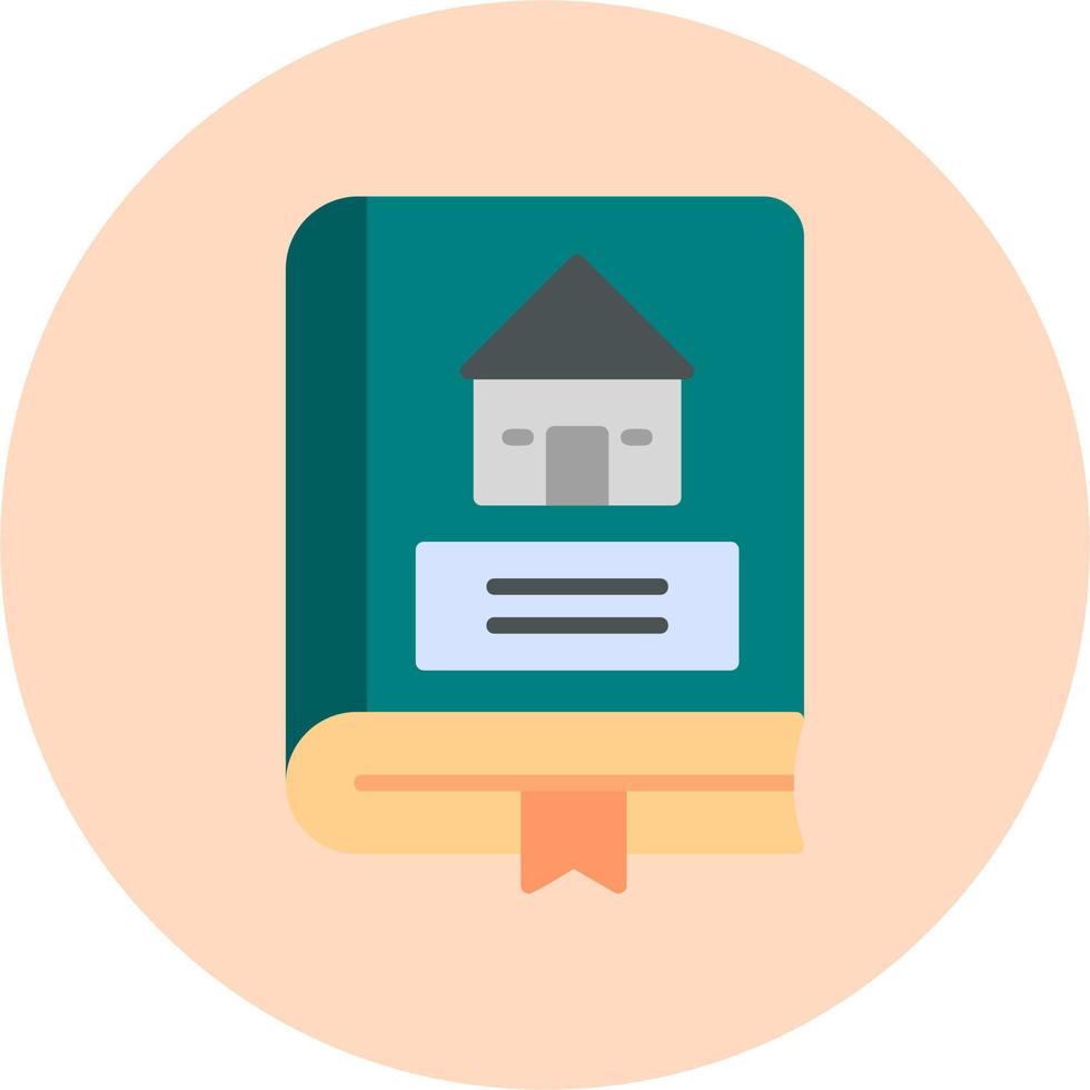 Architecture Book Vector Icon