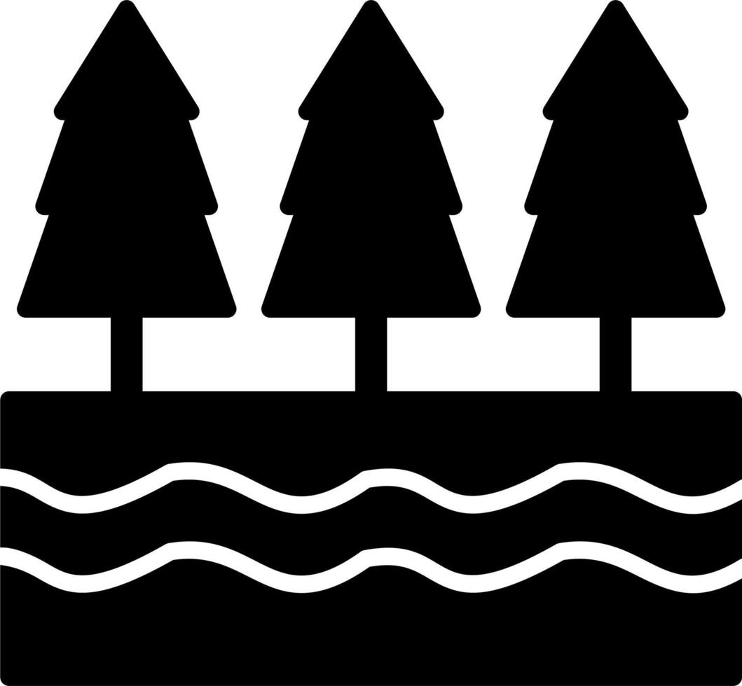River Vector Icon