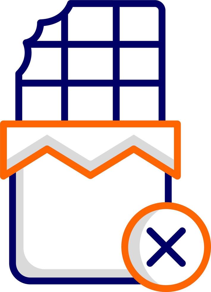No Chocolate Vector Icon