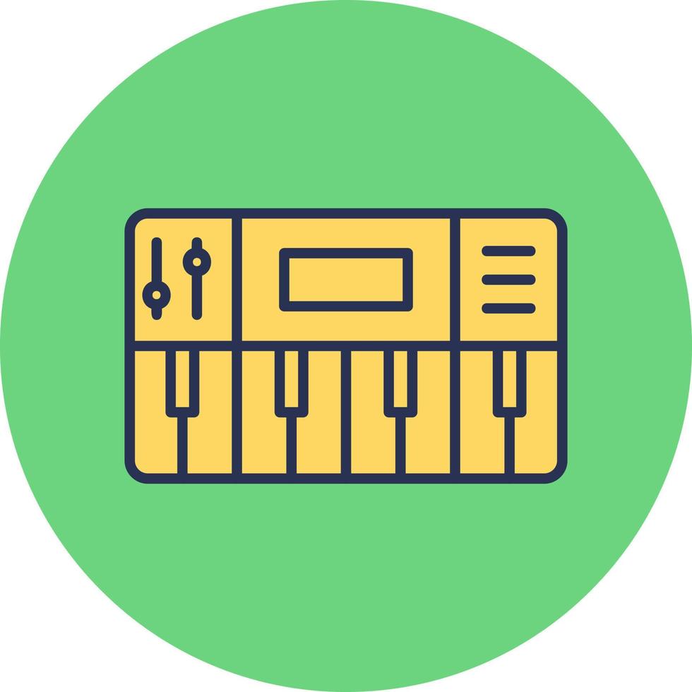 Synthesizer Vector Icon