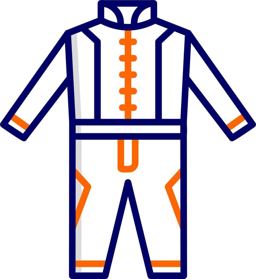Race Suit Vector Icon