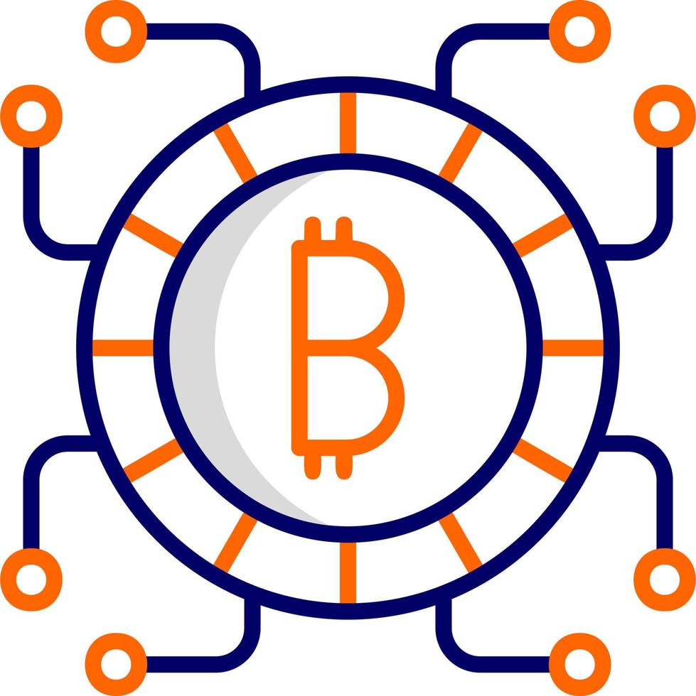 Bitcoin Vector Icon