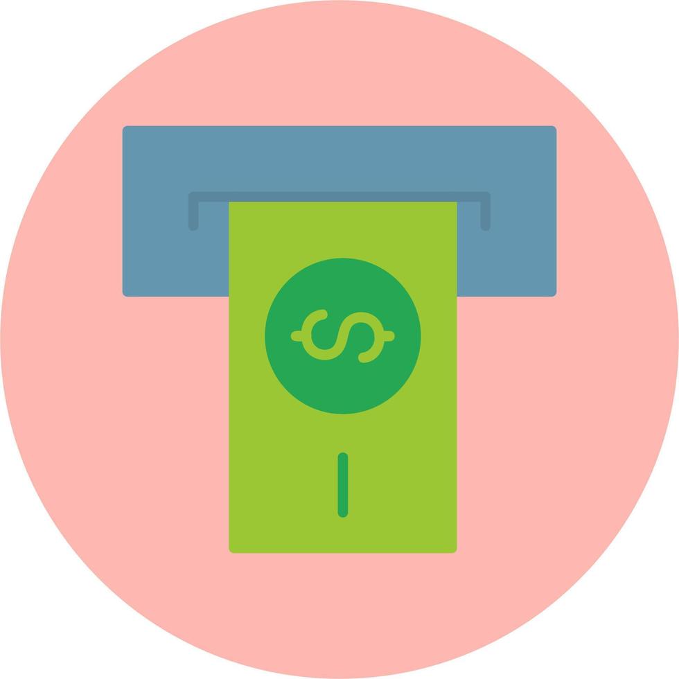 Withdraw Money Vector Icon