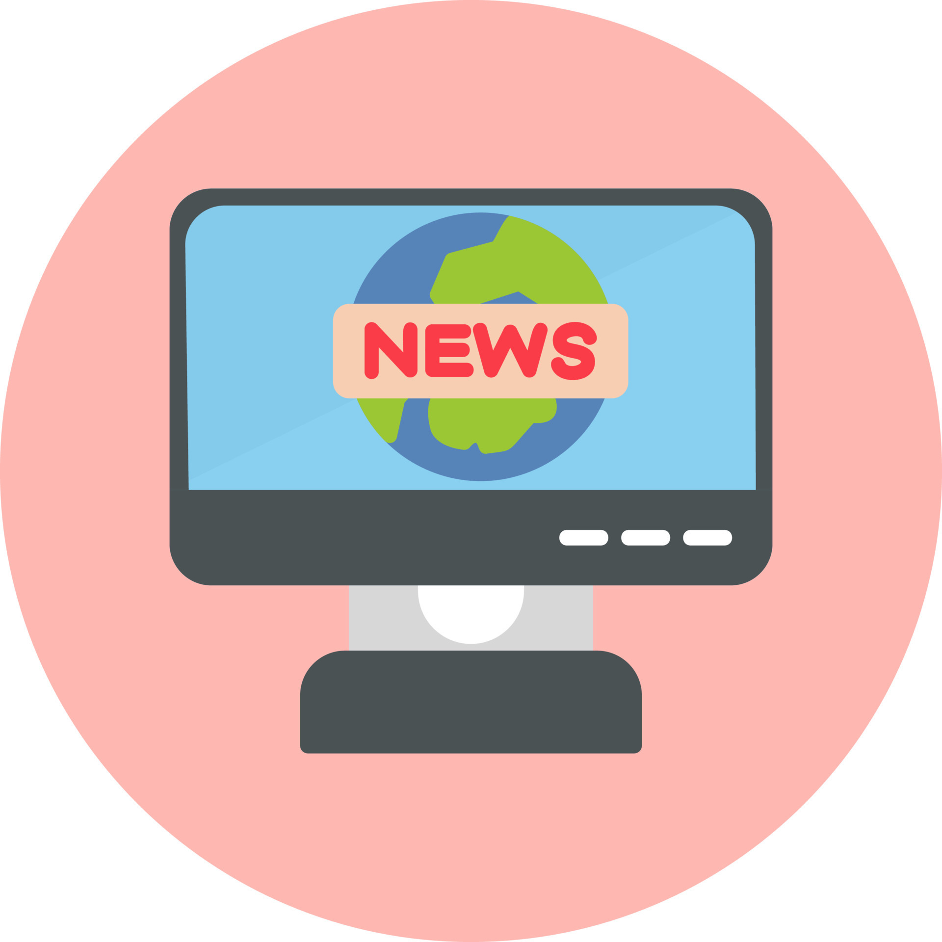 News Report Vector Icon 20517383 Vector Art at Vecteezy