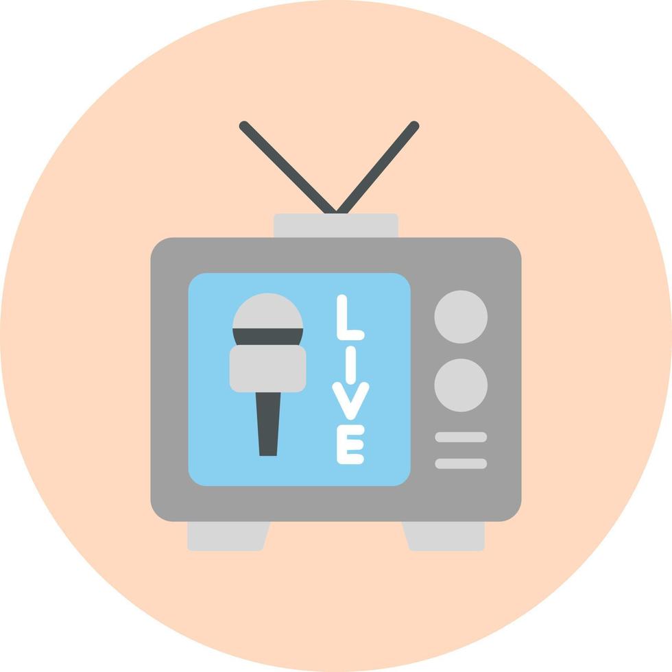 Live Vector Icon