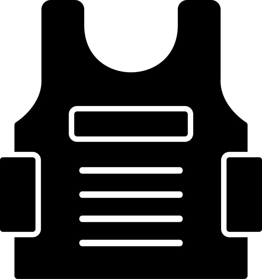 Bulletproof Vest Vector Icon