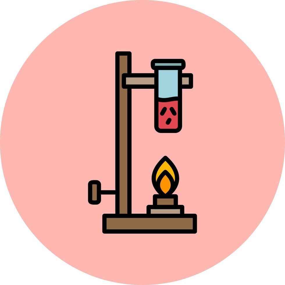 Bunsen Burner Vector Icon