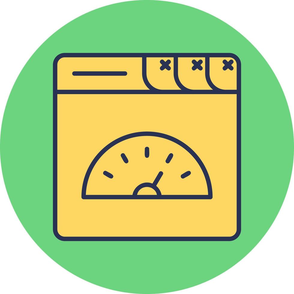 Page Speed Vector Icon