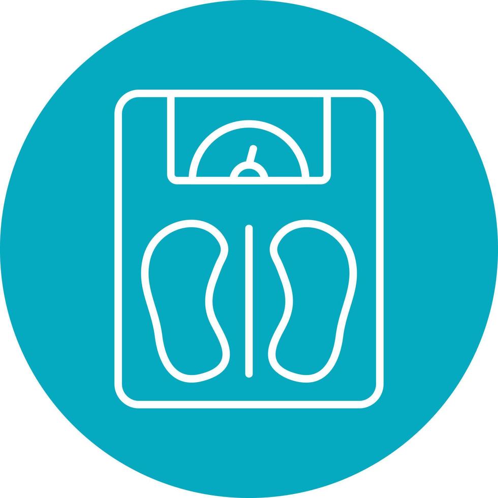 Weight Scale Vector Icon
