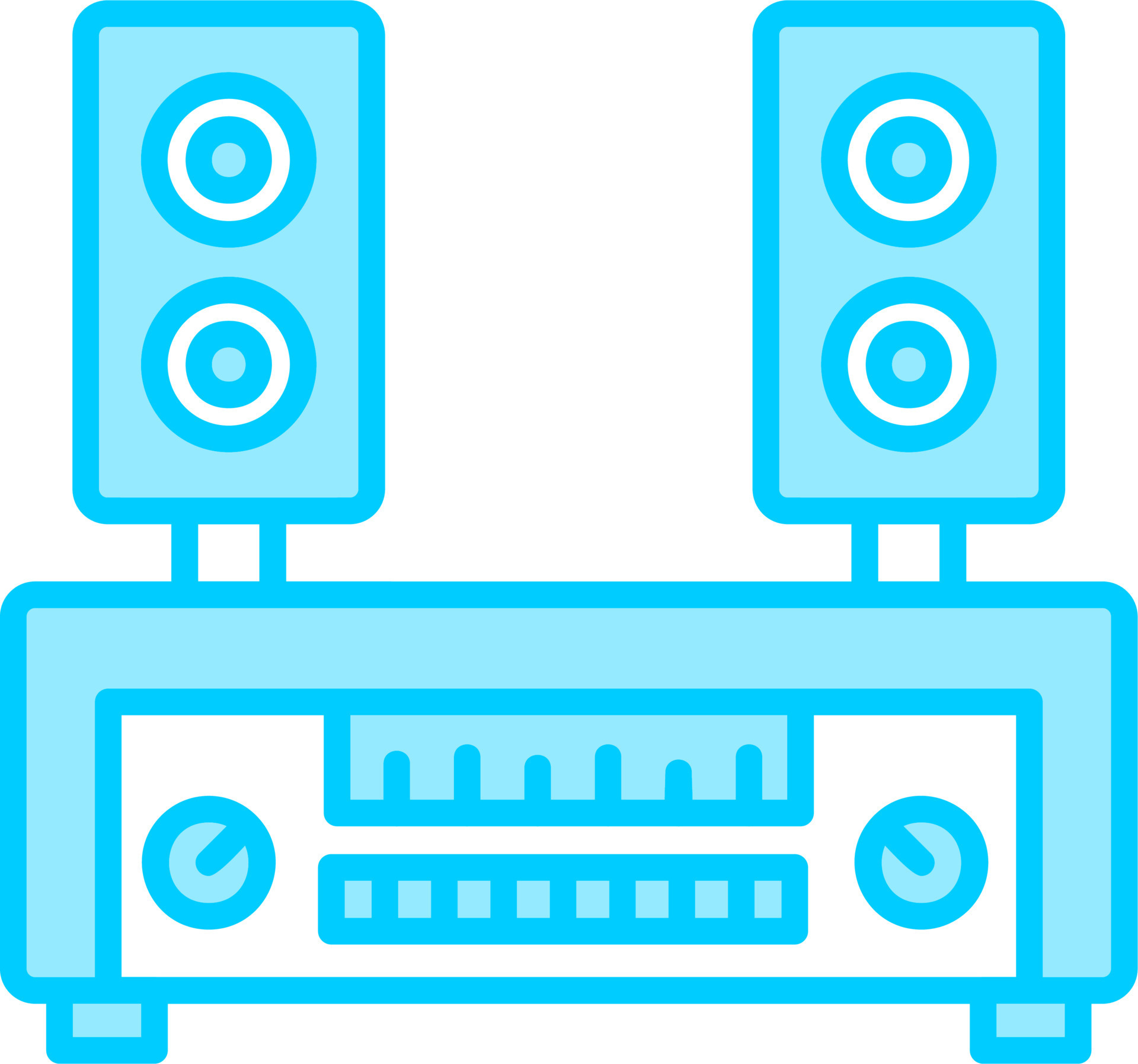 Speakers Vector Icon 20517656 Vector Art at Vecteezy
