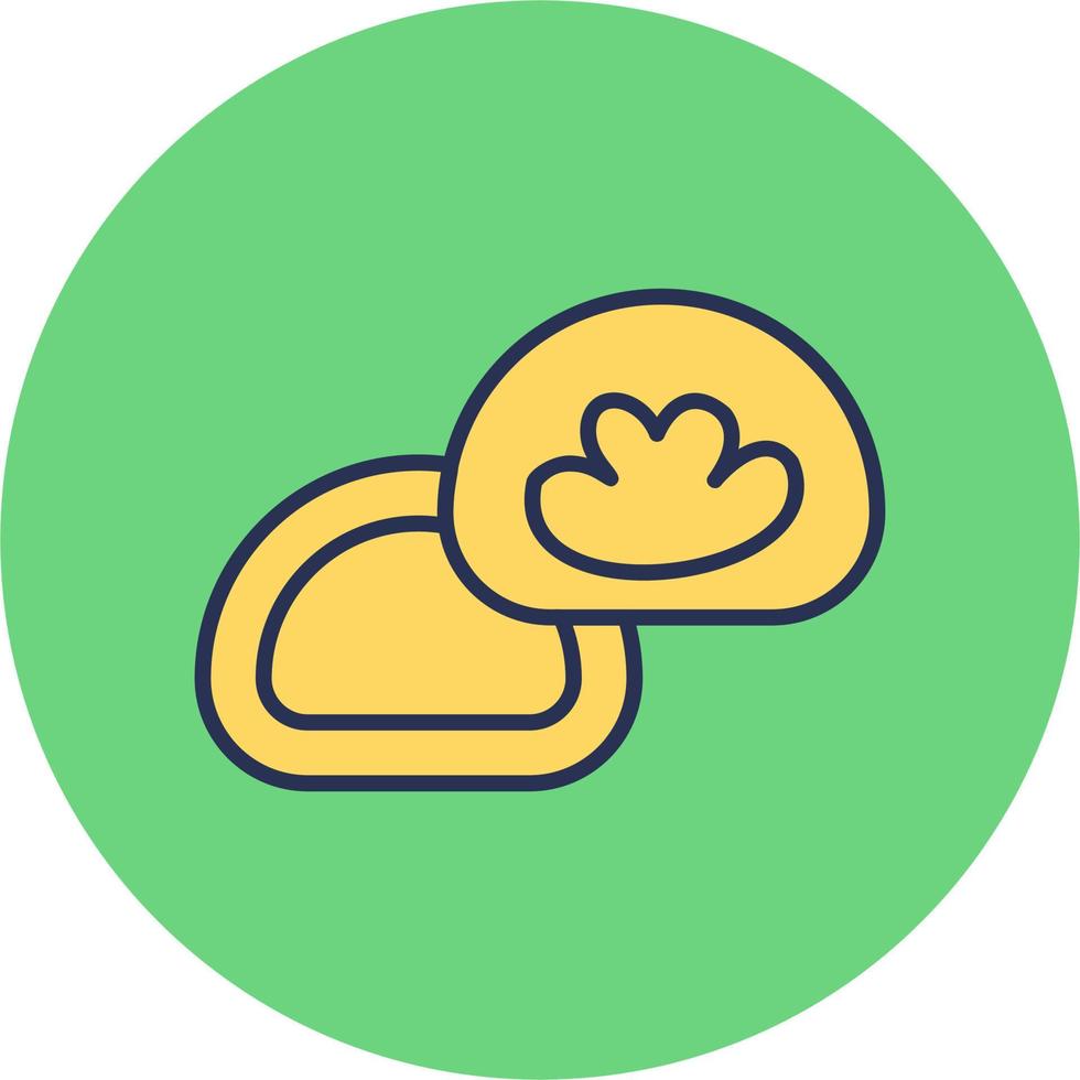 mochi vector icono