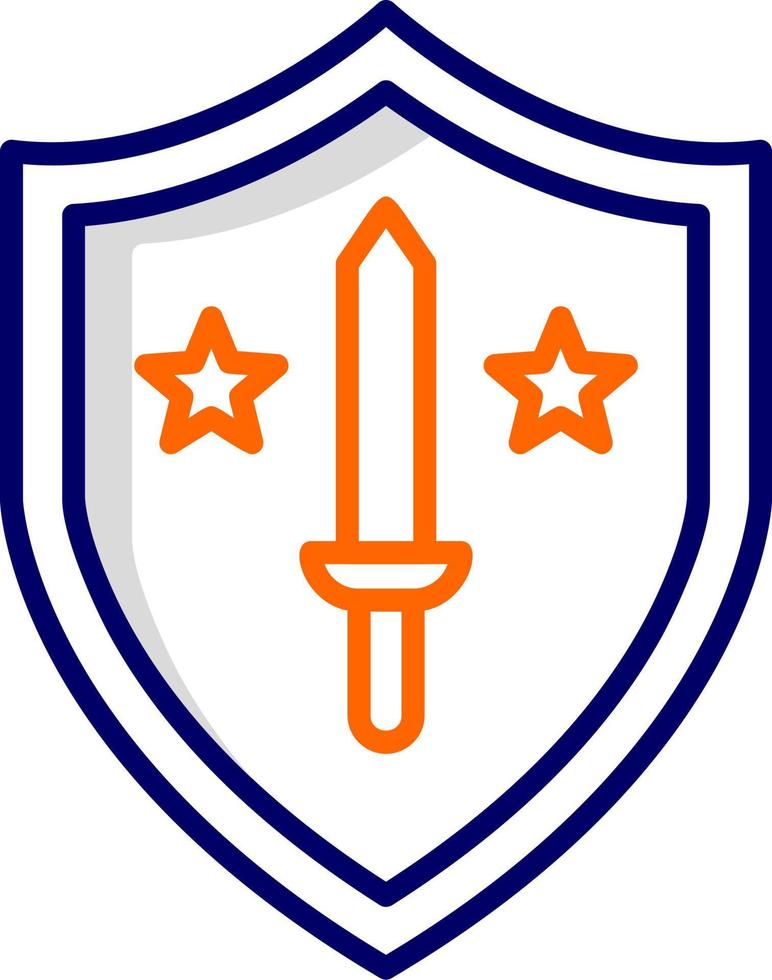 Military Shield Vector Icon