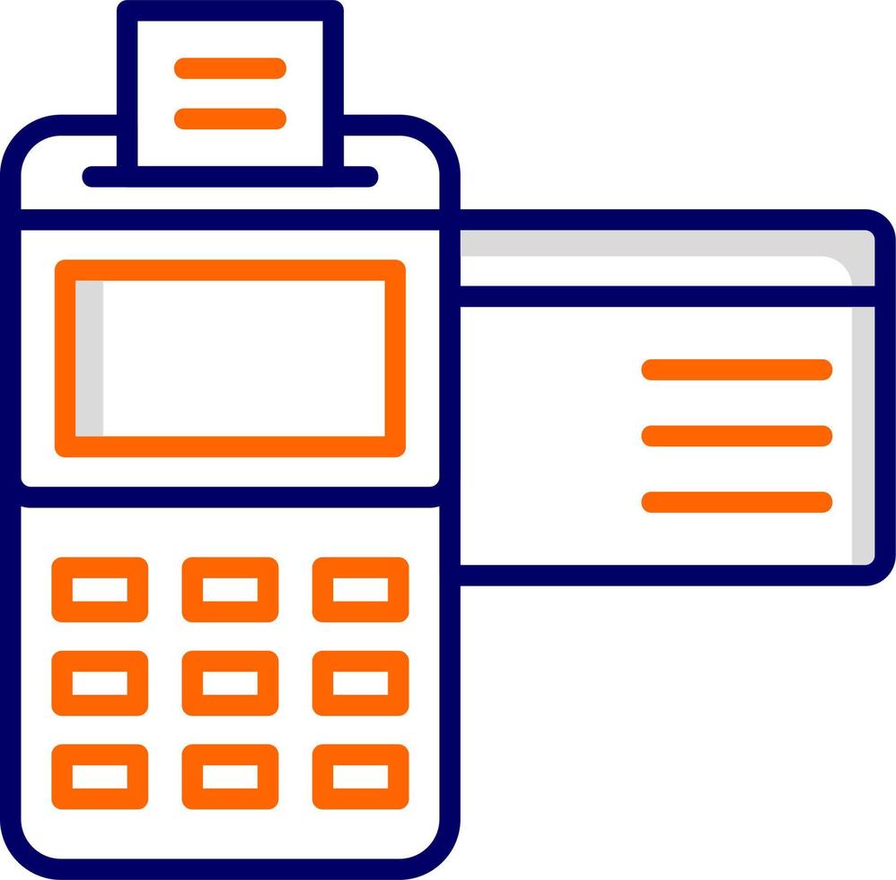 Credit Card Machine Vector Icon