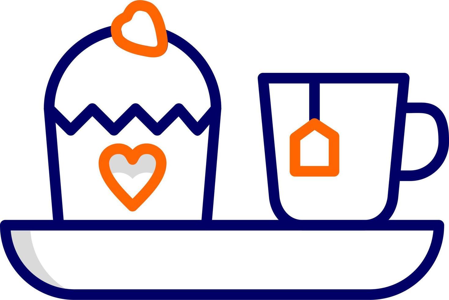 Afternoon Tea Vector Icon