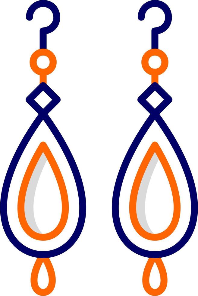 Earrings Vector Icon