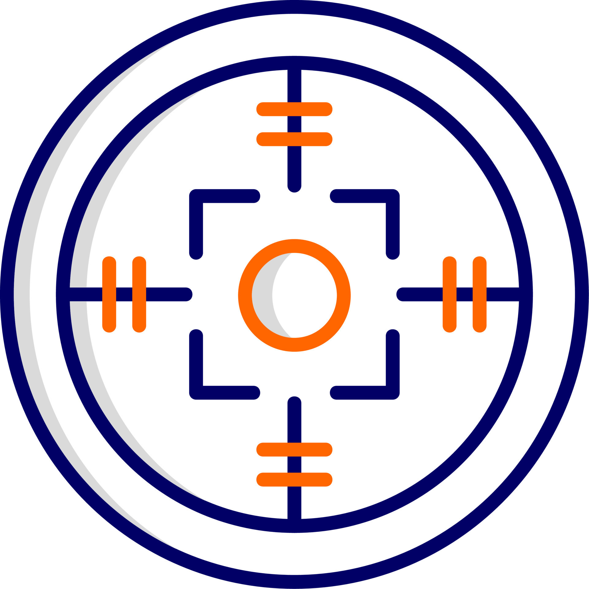 Scope Vector Icon 20517884 Vector Art at Vecteezy