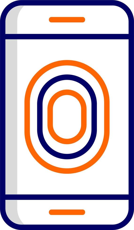 Unlocked Fingerprint Vector Icon