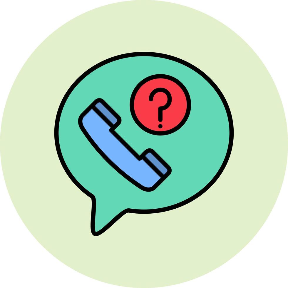 Missed call Vector Icon