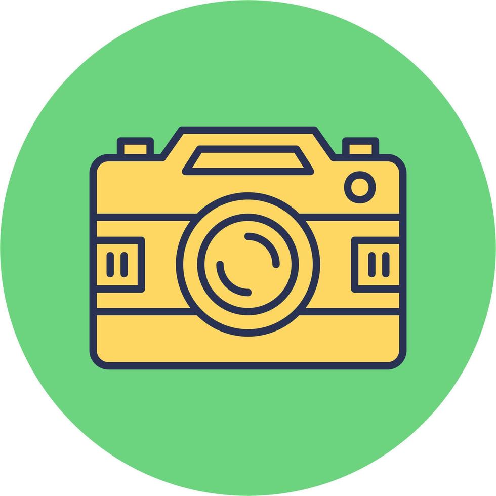 Photo Camera Vector Icon