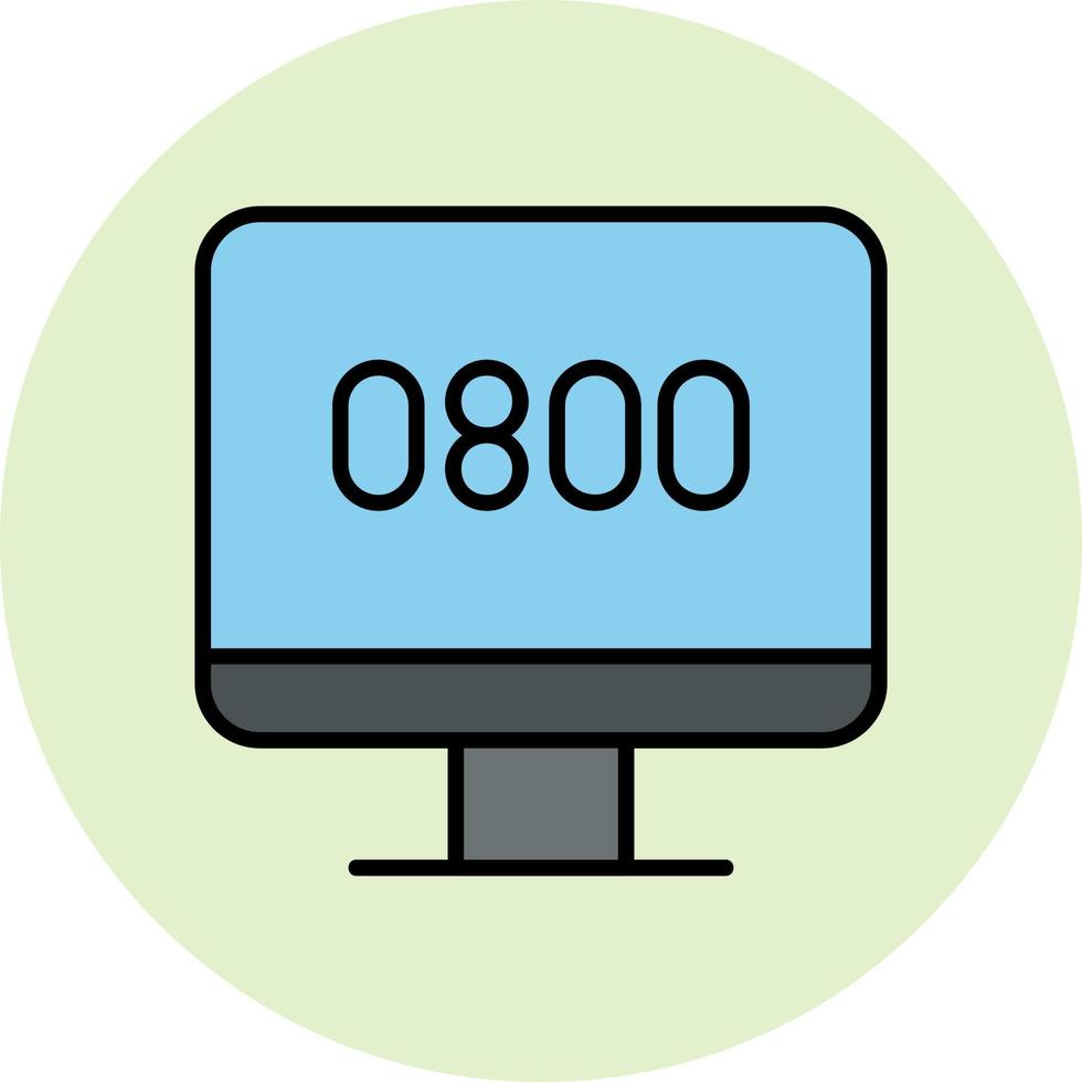 Help Line Vector Icon