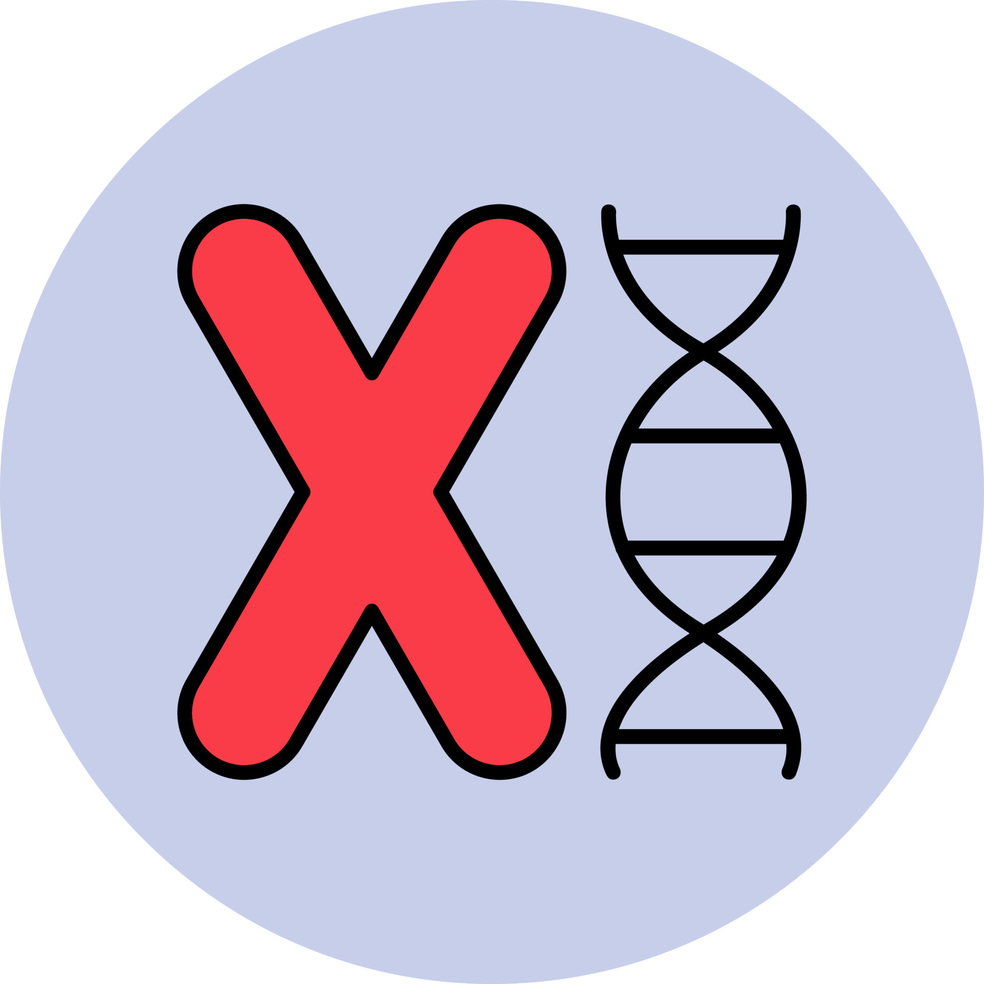 Chromosome Vector Icon 20518271 Vector Art at Vecteezy